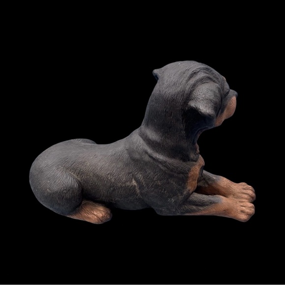 Vintage Rottweiler Dog Statue - Picture 2 of 4